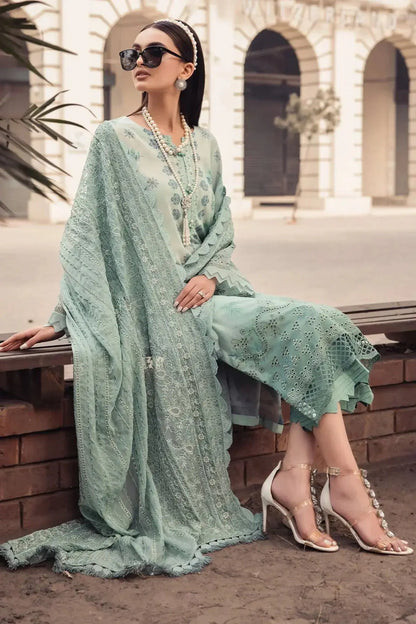 Nureh | Swiss Prints | NS-118 - Pakistani Designer Dress - by Nureh | Type: Luxury - 100% Original at Saira Sultan