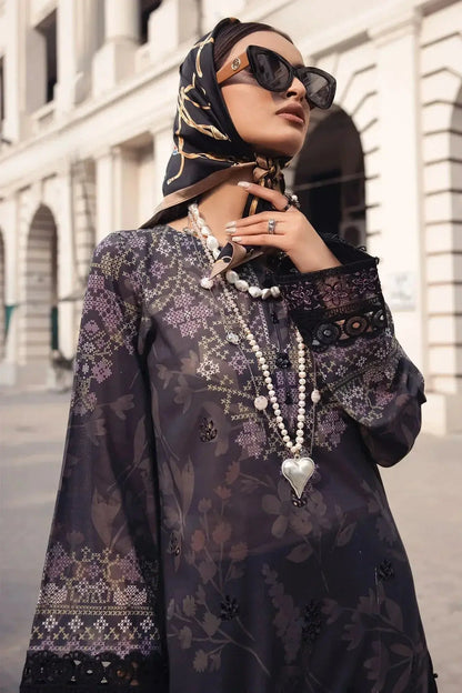 Nureh | Swiss Prints | NS-123 - Pakistani Designer Dress - by Nureh | Type: Luxury - 100% Original at Saira Sultan