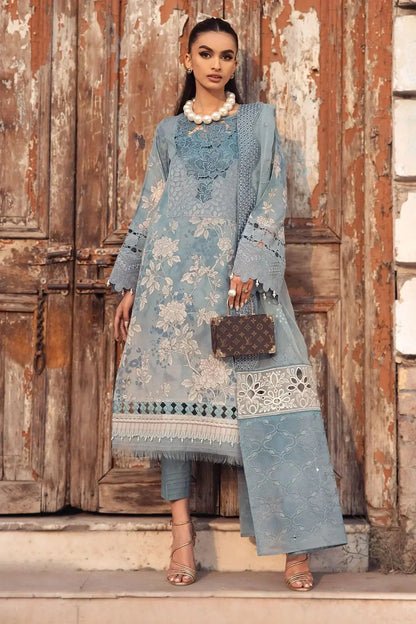 Nureh | Swiss Prints | NS-116 - Pakistani Designer Dress - by Nureh | Type: Luxury - 100% Original at Saira Sultan