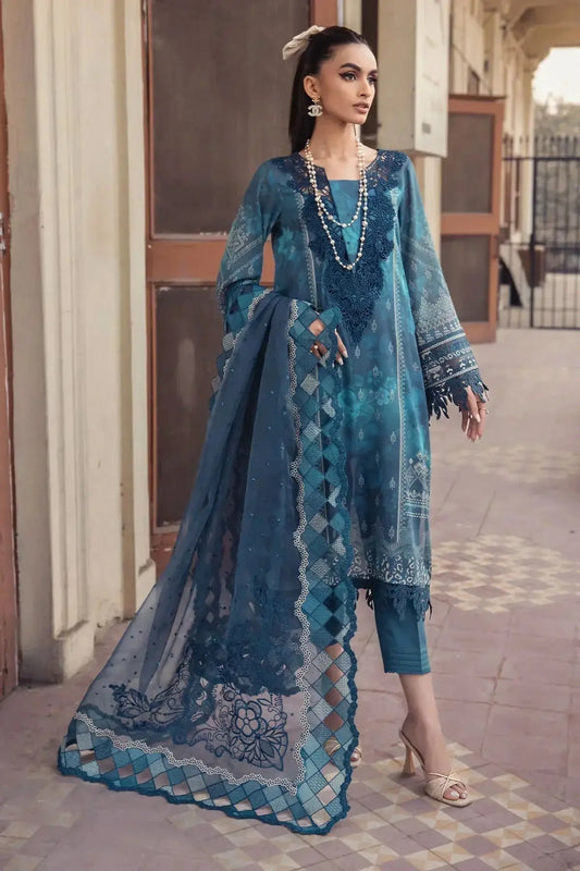 Nureh | Swiss Prints | NS-120 - Pakistani Designer Dress - by Lawn | Type: Luxury - 100% Original at Saira Sultan