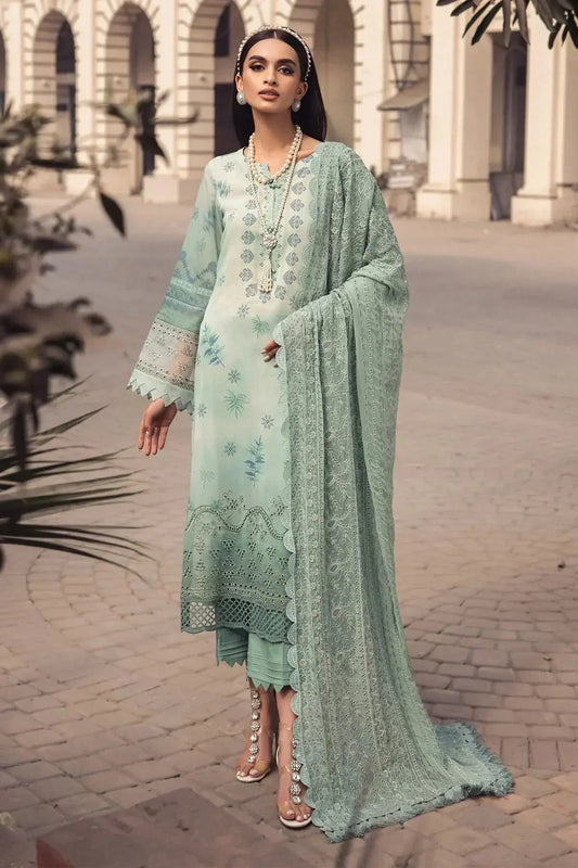 Nureh | Swiss Prints | NS-118 - Pakistani Designer Dress - by Nureh | Type: Luxury - 100% Original at Saira Sultan