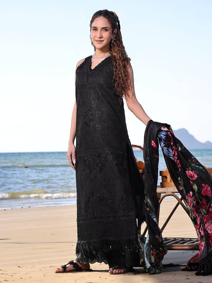 Izel | Saahil Signature Lawn 24 | NUREH - Pakistani Designer Dress - by Izel | Type: Luxury - 100% Original at Saira Sultan