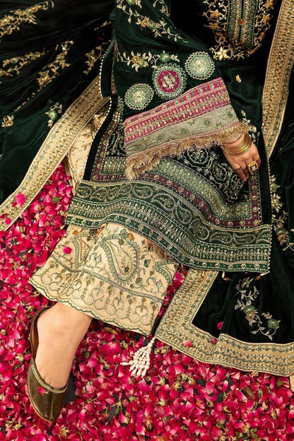 Nureh | Maya Velvet 23 | Alma - Pakistani Designer Dress - by Nureh | Type: Formal - 100% Original at Saira Sultan