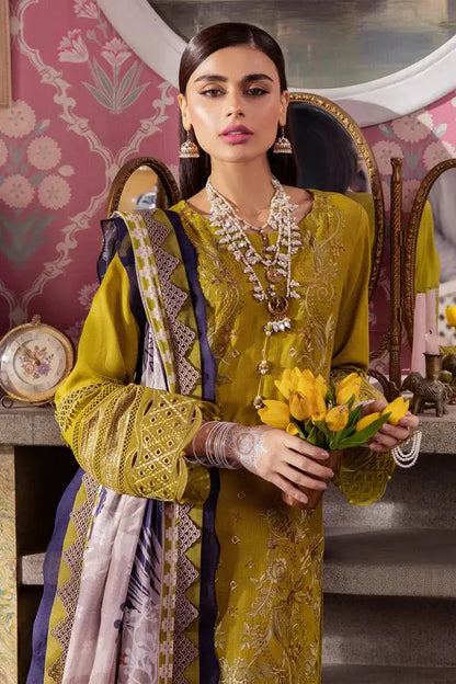 Nureh | Maya Lawn 24 | NS-111 - Pakistani Designer Dress - by Nureh | Type: Luxury - 100% Original at Saira Sultan