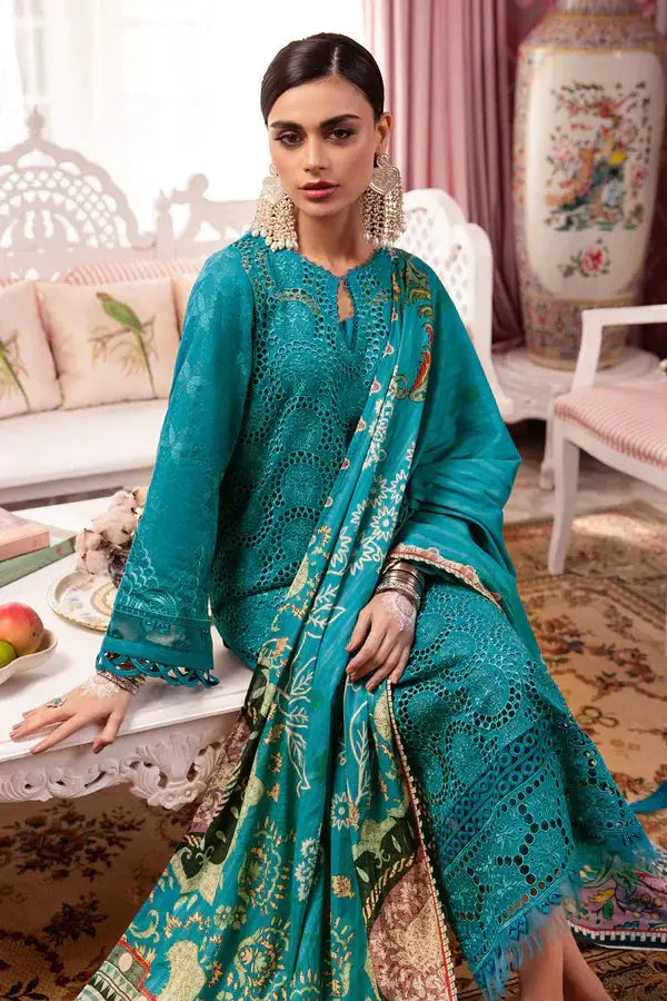Nureh | Maya Lawn 24 | NS-108 - Pakistani Designer Dress - by Nureh | Type: Luxury - 100% Original at Saira Sultan