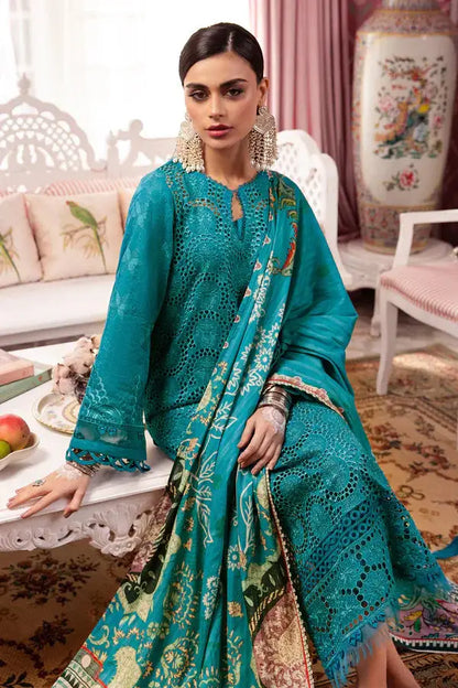 Nureh | Maya Lawn 24 | NS-108 - Pakistani Designer Dress - by Nureh | Type: Luxury - 100% Original at Saira Sultan