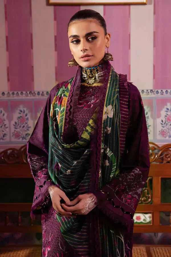 Nureh | Maya Lawn 24 | NS-115 - Pakistani Designer Dress - by Nureh | Type: Luxury - 100% Original at Saira Sultan