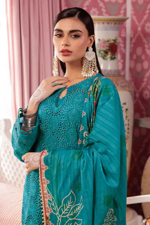 Nureh | Maya Lawn 24 | NS-108 - Pakistani Designer Dress - by Nureh | Type: Luxury - 100% Original at Saira Sultan