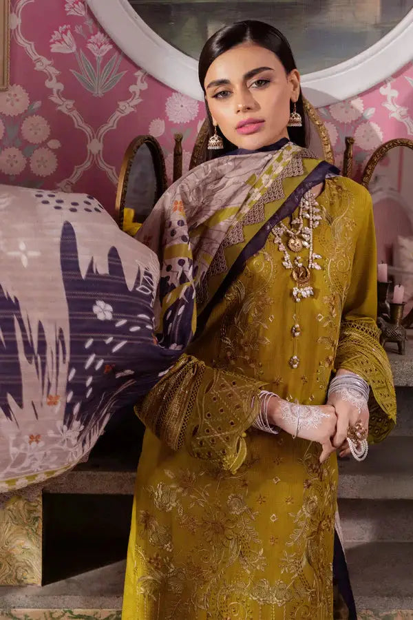 Nureh | Maya Lawn 24 | NS-111 - Pakistani Designer Dress - by Nureh | Type: Luxury - 100% Original at Saira Sultan