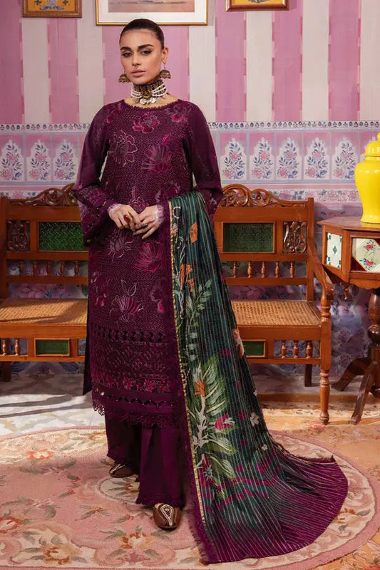 Nureh | Maya Lawn 24 | NS-115 - Pakistani Designer Dress - by Nureh | Type: Luxury - 100% Original at Saira Sultan