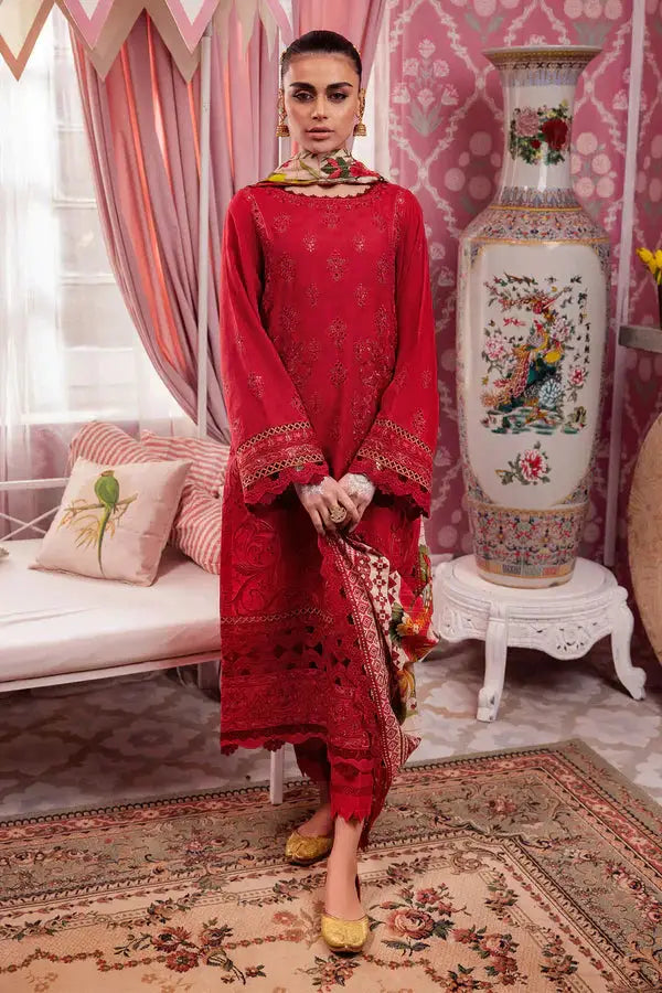 Nureh | Maya Lawn 24 | NS-113 - Pakistani Designer Dress - by Nureh | Type: Luxury - 100% Original at Saira Sultan