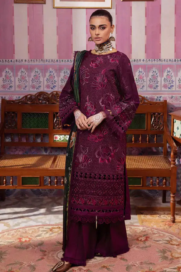 Nureh | Maya Lawn 24 | NS-115 - Pakistani Designer Dress - by Nureh | Type: Luxury - 100% Original at Saira Sultan