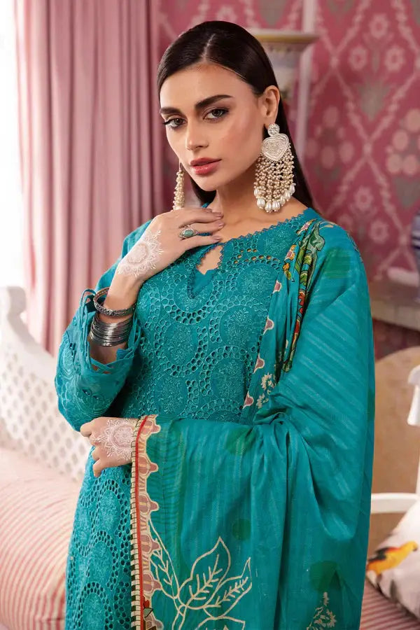 Nureh | Maya Lawn 24 | NS-108 - Pakistani Designer Dress - by Nureh | Type: Luxury - 100% Original at Saira Sultan