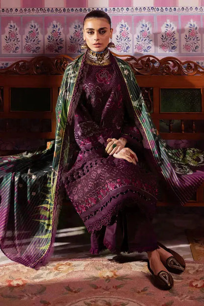 Nureh | Maya Lawn 24 | NS-115 - Pakistani Designer Dress - by Nureh | Type: Luxury - 100% Original at Saira Sultan