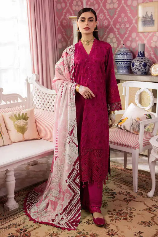 Nureh | Maya Lawn 24 | NS-109 - Pakistani Designer Dress - by Nureh | Type: Luxury - 100% Original at Saira Sultan