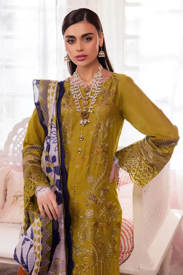 Nureh | Maya Lawn 24 | NS-111 - Pakistani Designer Dress - by Nureh | Type: Luxury - 100% Original at Saira Sultan