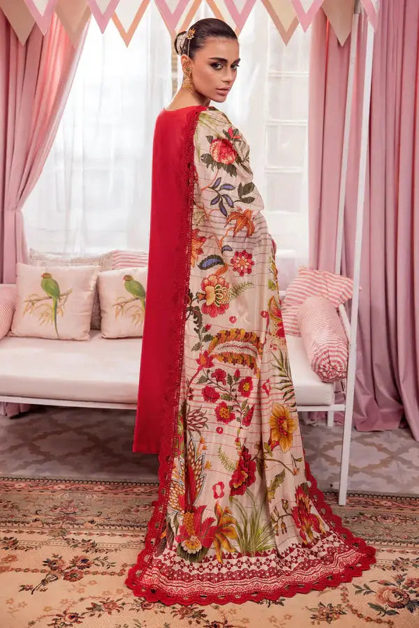 Nureh | Maya Lawn 24 | NS-113 - Pakistani Designer Dress - by Nureh | Type: Luxury - 100% Original at Saira Sultan