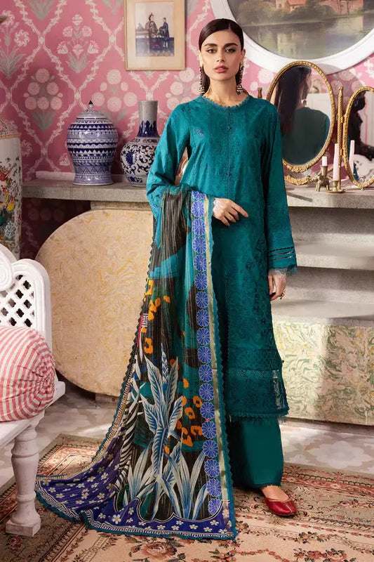 Nureh | Maya Lawn 24 | NS-110 - Pakistani Designer Dress - by Nureh | Type: Luxury - 100% Original at Saira Sultan