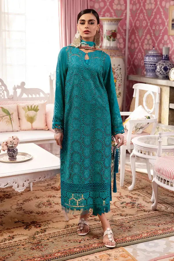 Nureh | Maya Lawn 24 | NS-108 - Pakistani Designer Dress - by Nureh | Type: Luxury - 100% Original at Saira Sultan