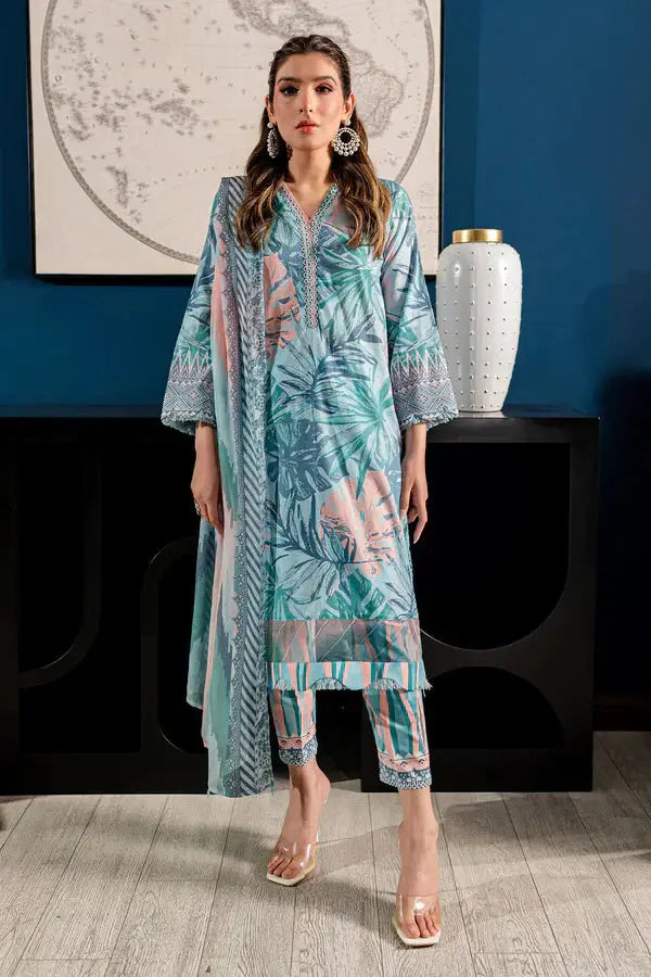 Nureh | Printed Lawn 24 | SP-96 - Pakistani Designer Dress - by Nureh | Type: Luxury - 100% Original at Saira Sultan