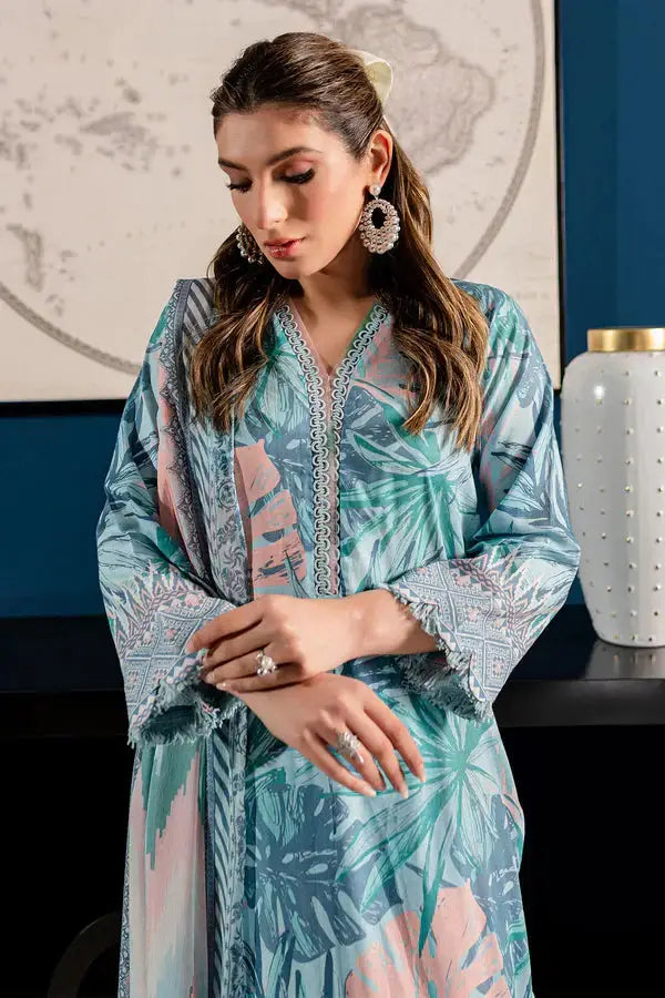 Nureh | Printed Lawn 24 | SP-96 - Pakistani Designer Dress - by Nureh | Type: Luxury - 100% Original at Saira Sultan