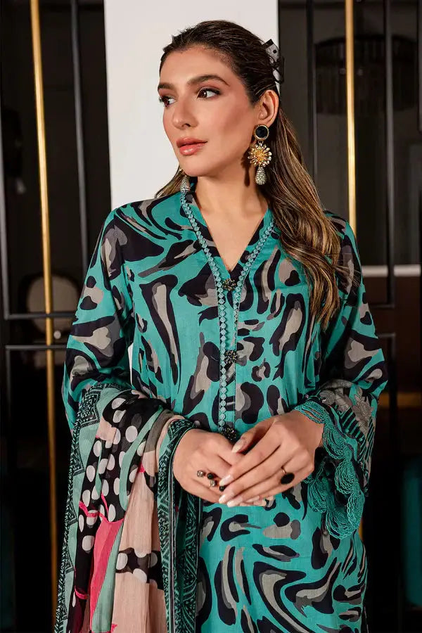 Nureh | Printed Lawn 24 | SP-95 - Pakistani Designer Dress - by Nureh | Type: Luxury - 100% Original at Saira Sultan