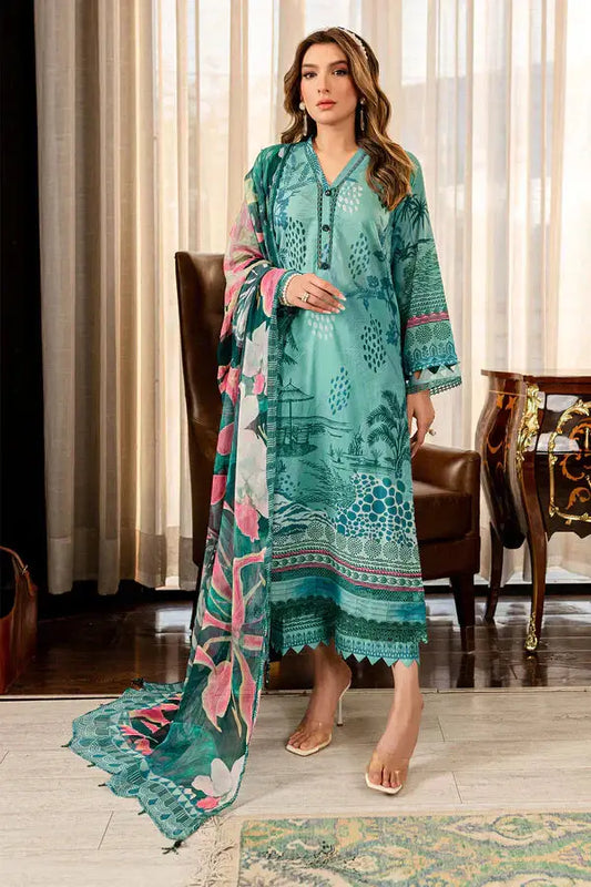 Nureh | Printed Lawn 24 | SP-90 - Pakistani Designer Dress - by Nureh | Type: Luxury - 100% Original at Saira Sultan