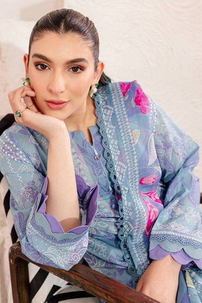 Nureh | Printed Lawn | SP-102 - Pakistani Designer Dress - by Nureh | Type: Luxury - 100% Original at Saira Sultan