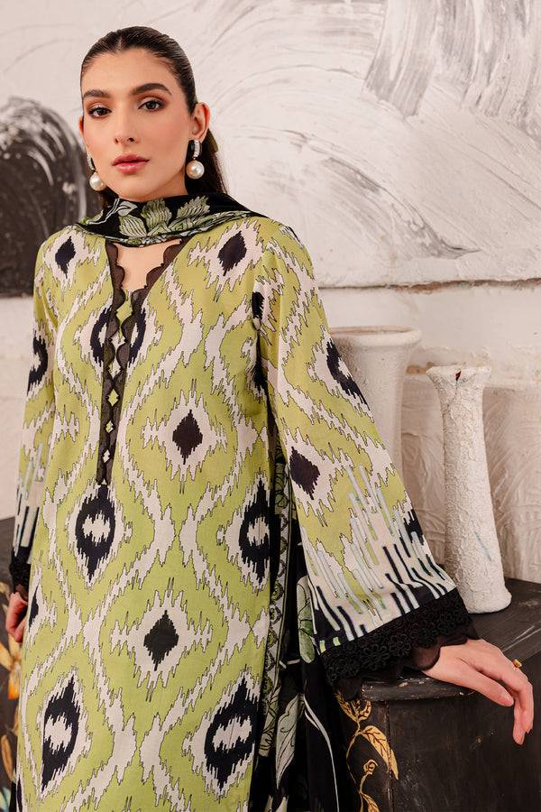 Nureh | Printed Lawn | SP-101 - Pakistani Designer Dress - by Nureh | Type: Luxury - 100% Original at Saira Sultan