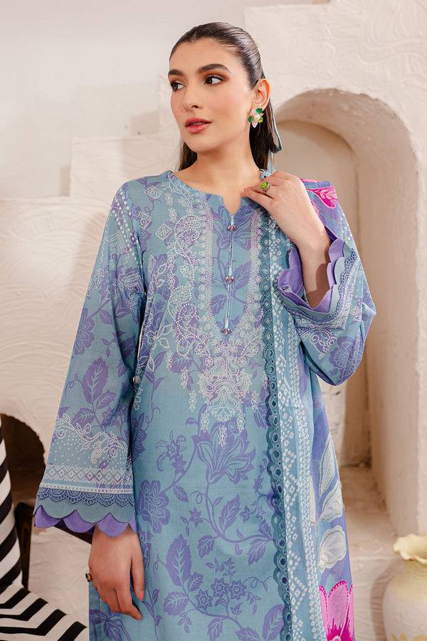 Nureh | Printed Lawn | SP-102 - Pakistani Designer Dress - by Nureh | Type: Luxury - 100% Original at Saira Sultan