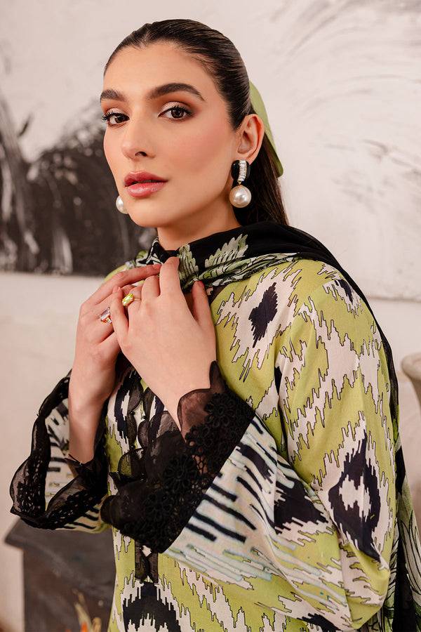 Nureh | Printed Lawn | SP-101 - Pakistani Designer Dress - by Nureh | Type: Luxury - 100% Original at Saira Sultan