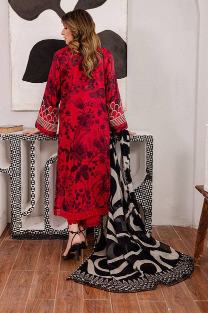 Nureh | Printed Lawn | SP-100 - Pakistani Designer Dress - by Nureh | Type: Luxury - 100% Original at Saira Sultan