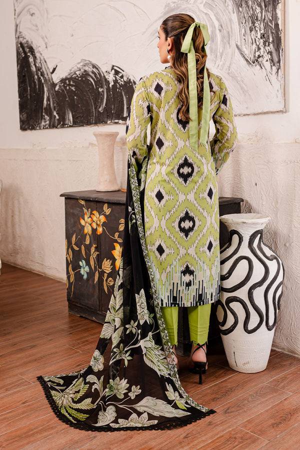 Nureh | Printed Lawn | SP-101 - Pakistani Designer Dress - by Nureh | Type: Luxury - 100% Original at Saira Sultan