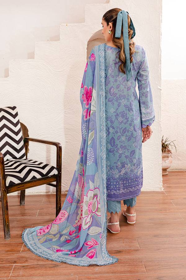 Nureh | Printed Lawn | SP-102 - Pakistani Designer Dress - by Nureh | Type: Luxury - 100% Original at Saira Sultan