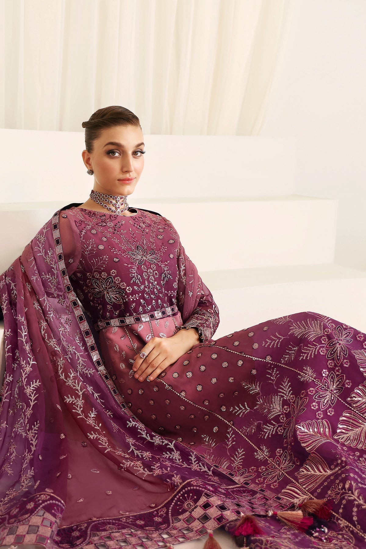 Alizeh | La Ruha Wedding Formals | AF-CH-2178-Opal - Pakistani Designer Dress - by Alizeh | Type: Formal - 100% Original at Saira Sultan