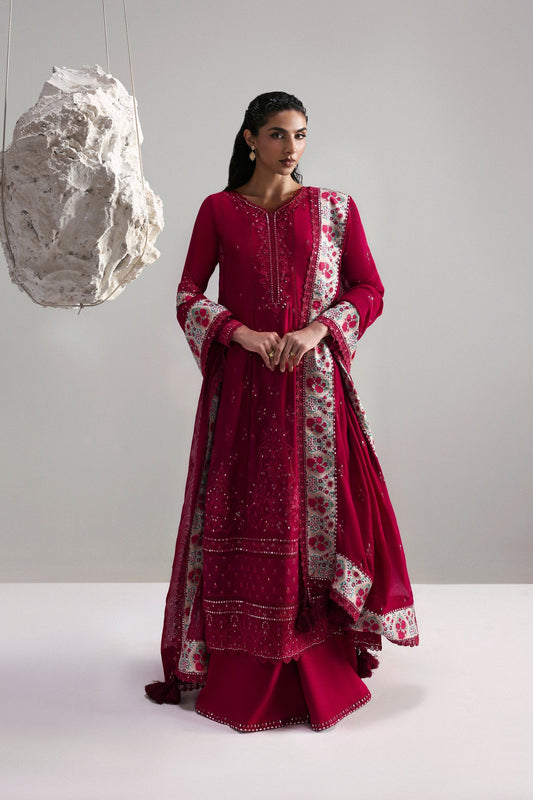 Afrozeh | Slate Ready to Wear | Roselith - Pakistani Designer Dress - by Afrozeh - Type : Ladies Clothes - 100% Original at Saira Sultan