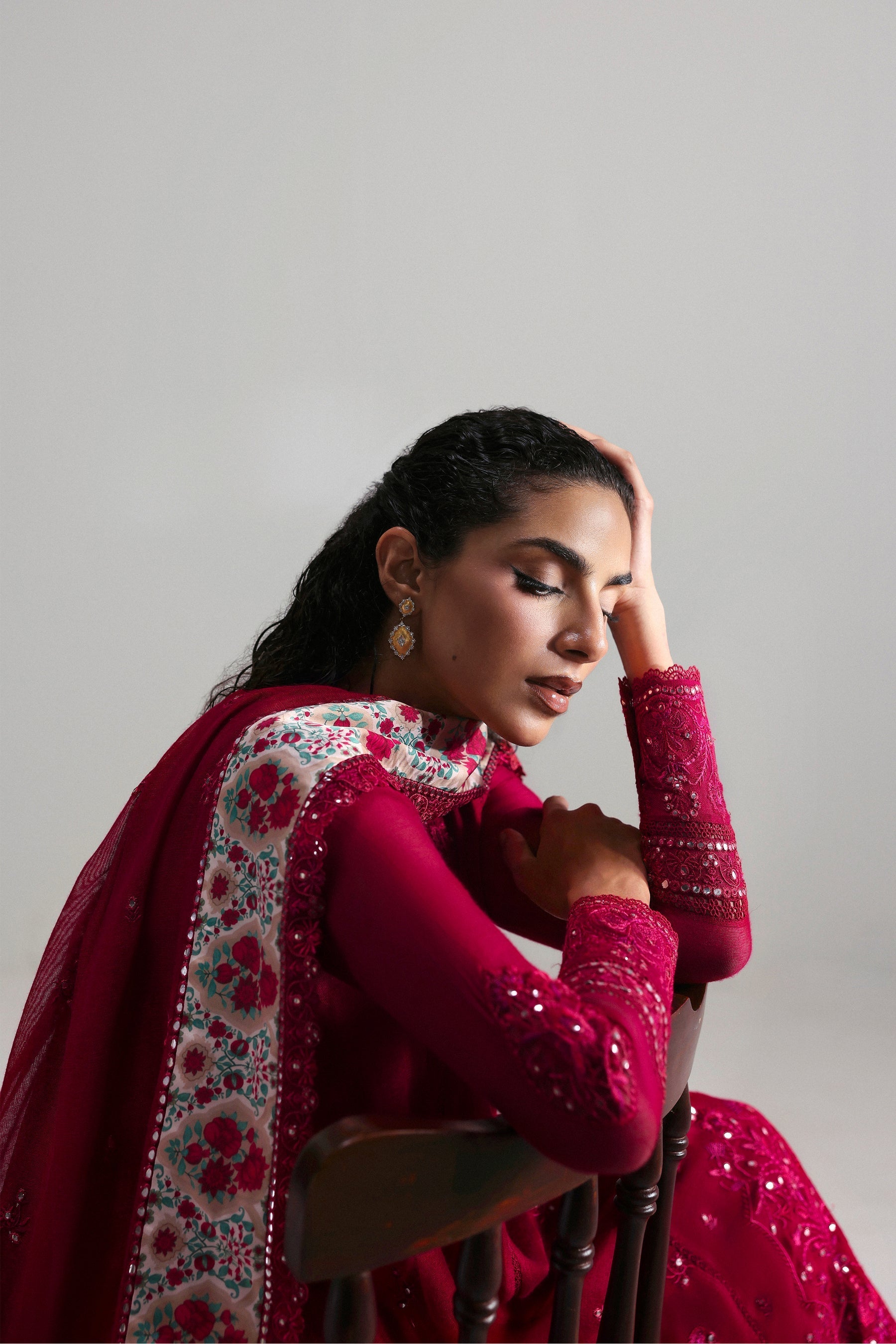 Afrozeh | Slate Ready to Wear | Roselith - Pakistani Designer Dress - by Afrozeh - Type : Ladies Clothes - 100% Original at Saira Sultan