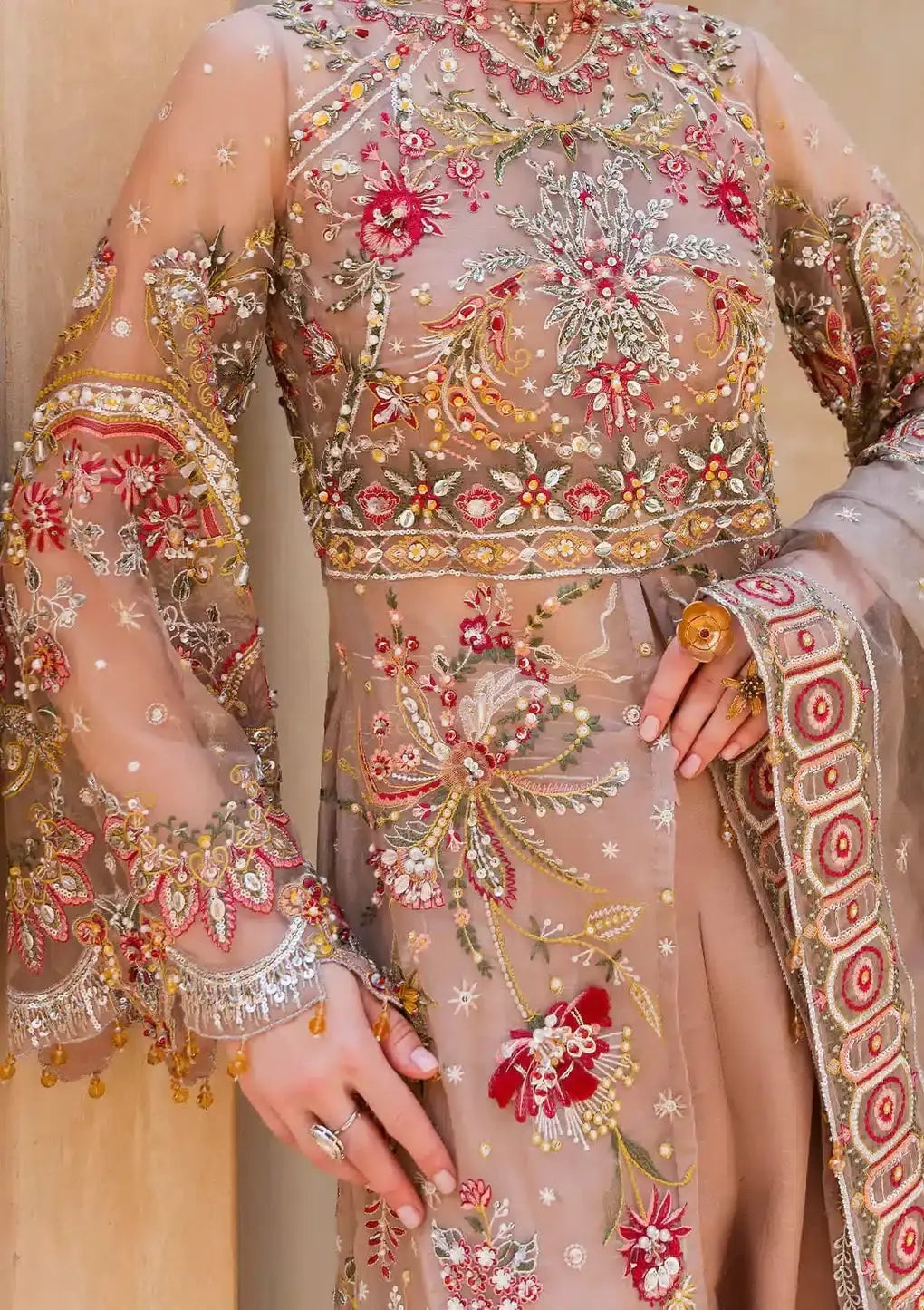 Elaf Premium | Evara Wedding 23 | EEB-01 FEZ - Pakistani Designer Dress - by Elaf Premium | Type: Bridal - 100% Original at Saira Sultan