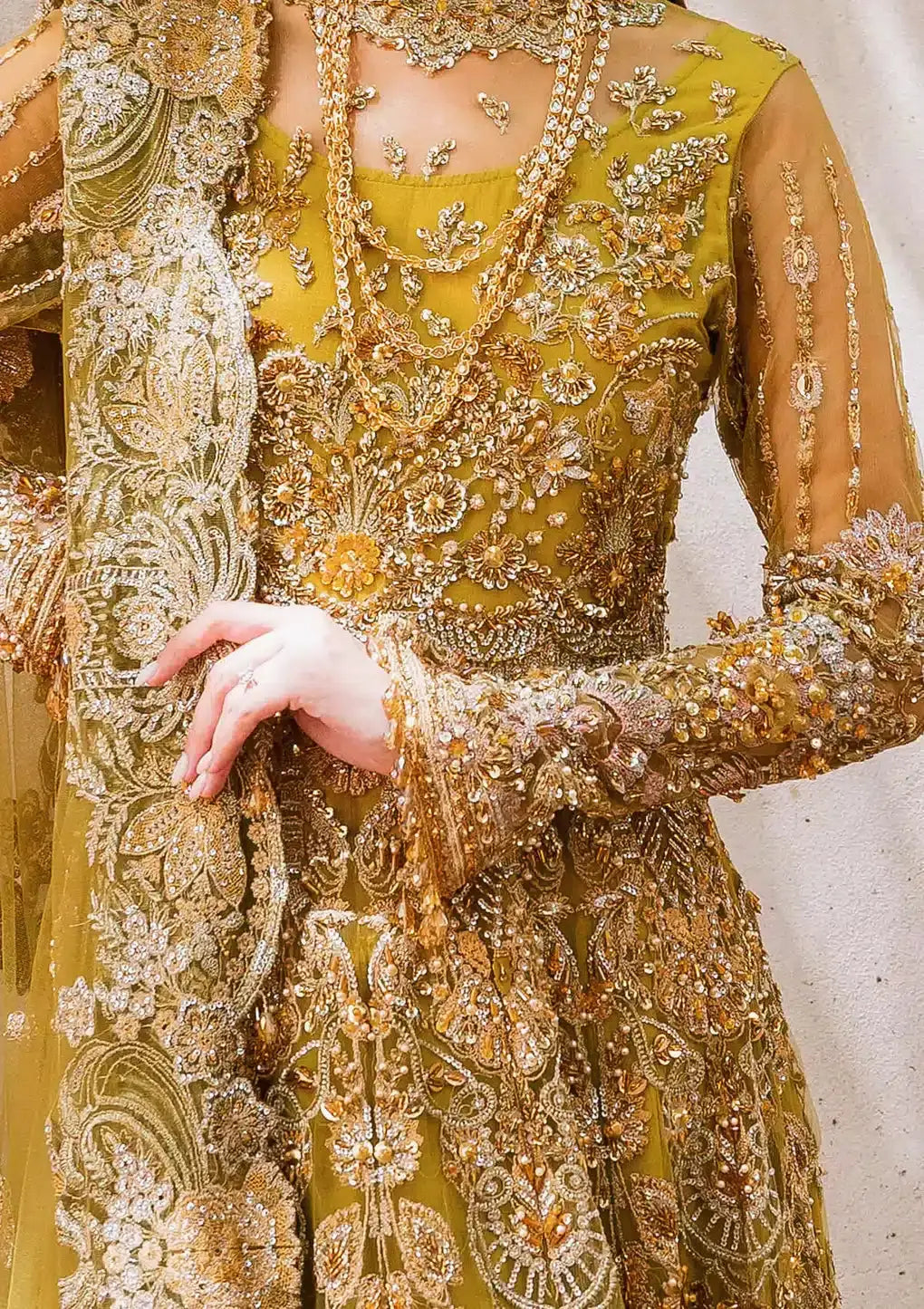 Elaf Premium | Evara Wedding 23 | EEB-05 HENNA - Pakistani Designer Dress - by Elaf Premium | Type: Bridal - 100% Original at Saira Sultan