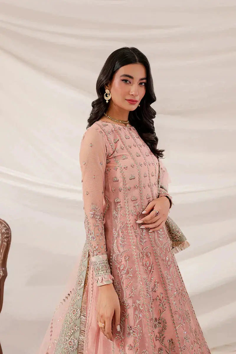 Farasha | Lumiere Luxury Collection 23 | Rosewood - Pakistani Designer Dress - by Farasha | Type: Formal - 100% Original at Saira Sultan