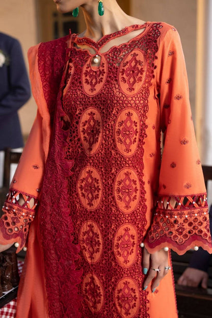 Ittehad | Embroidered Lawn | I-18 - Pakistani Designer Dress - by Ittehad | Type: Luxury - 100% Original at Saira Sultan