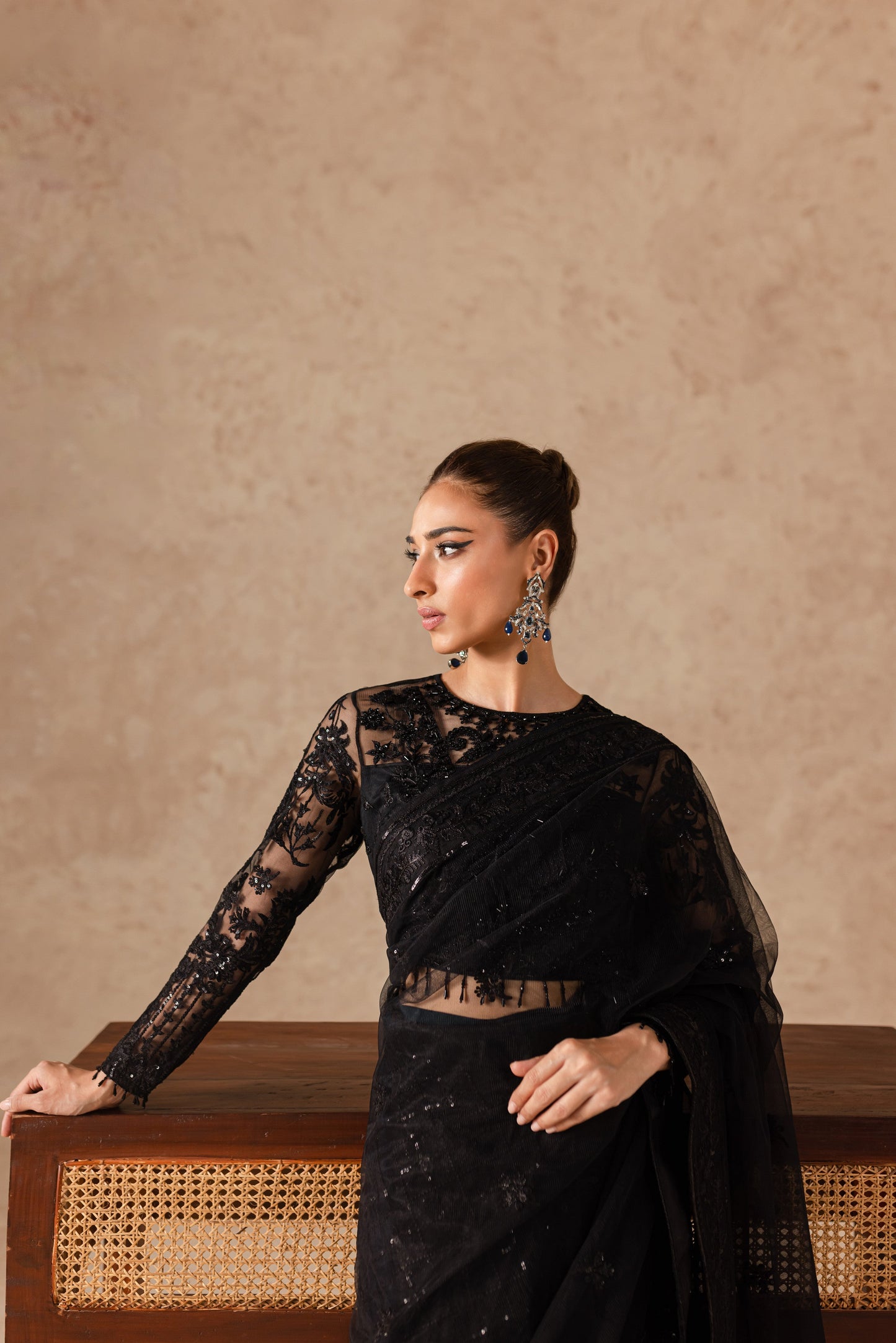 Imran Ramzan | Ch¨rie | Perle Noire - Pakistani Designer Dress - by Imran Ramzan | Type: Clothing - 100% Original at Saira Sultan
