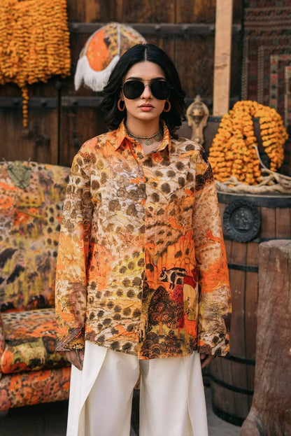 Fahad Hussayn | Lawn Banger | Pichola - Pakistani Designer Dress - by Fahad Hussayn | Type: Ladies Clothes - 100% Original at Saira Sultan