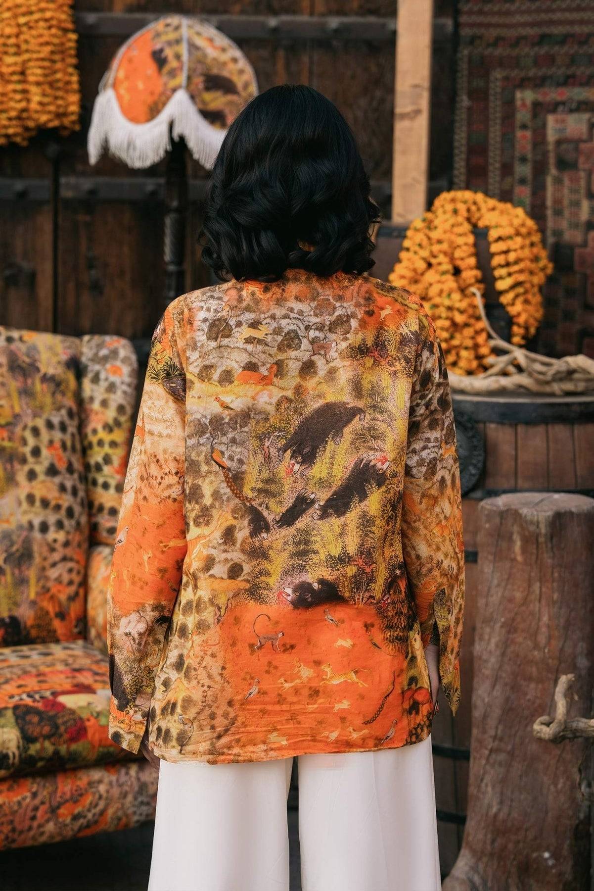 Fahad Hussayn | Lawn Banger | Pichola - Pakistani Designer Dress - by Fahad Hussayn | Type: Ladies Clothes - 100% Original at Saira Sultan