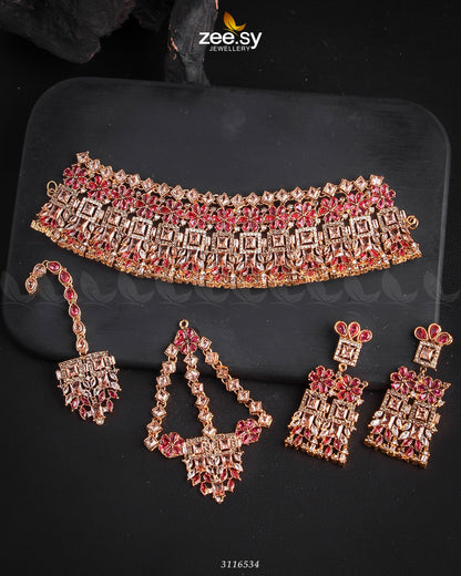 Rihanna Bridal Sets Golden Pink