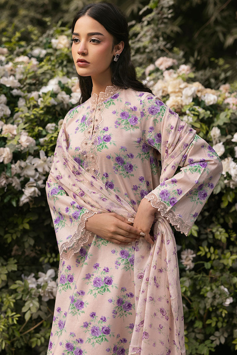 Cross Stitch | Premium Lawn 25 | ROSY AFFAIR XL Lavender Pinocchio Lawn