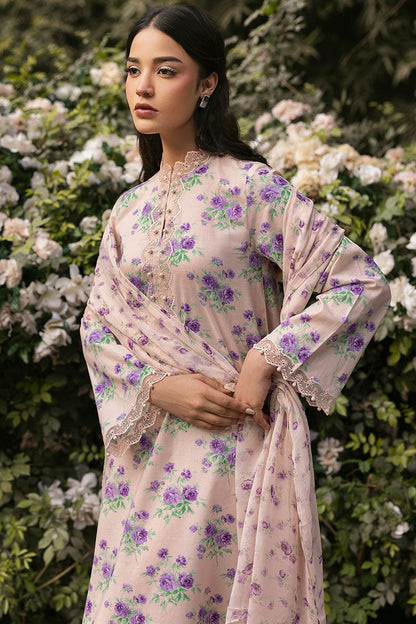 Cross Stitch | Premium Lawn 25 | ROSY AFFAIR XL Lavender Pinocchio Lawn