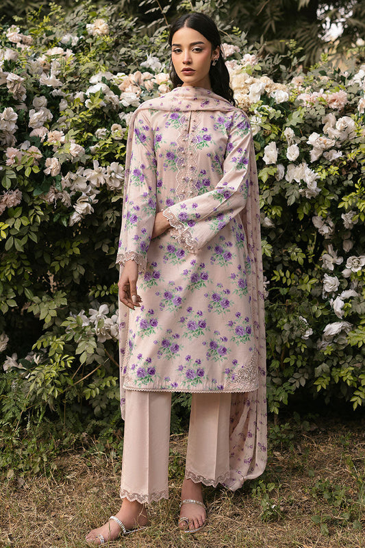 Cross Stitch | Premium Lawn 25 | ROSY AFFAIR XS Lavender Pinocchio Lawn