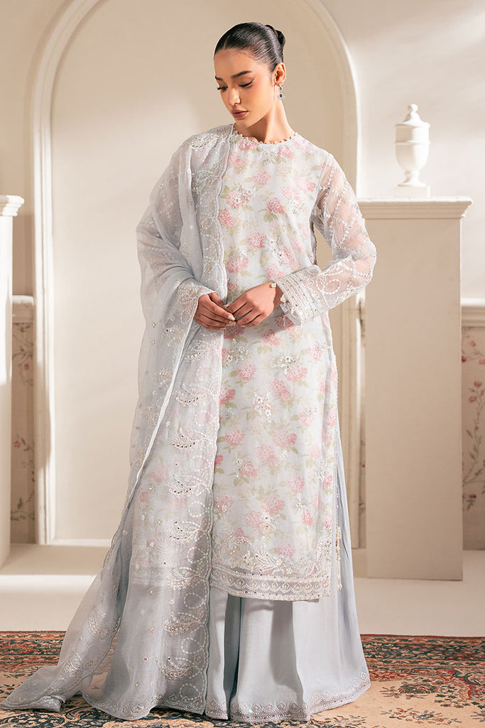 Cross Stitch | Luxe Atelier 25 | CY BLING XL Light Blue Organza