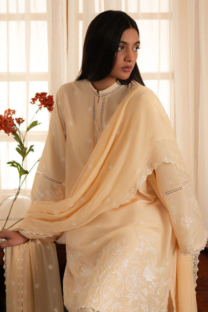 Cross Stitch | Mahiri Lawn 25 | FRENCH GLOW L Peach Lawn